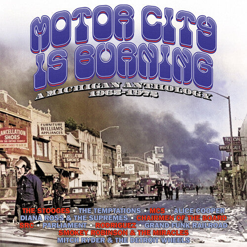 Motor City Is Burning: A Michigan Anthology 1965-1972 [Import] (3 Cd's) |