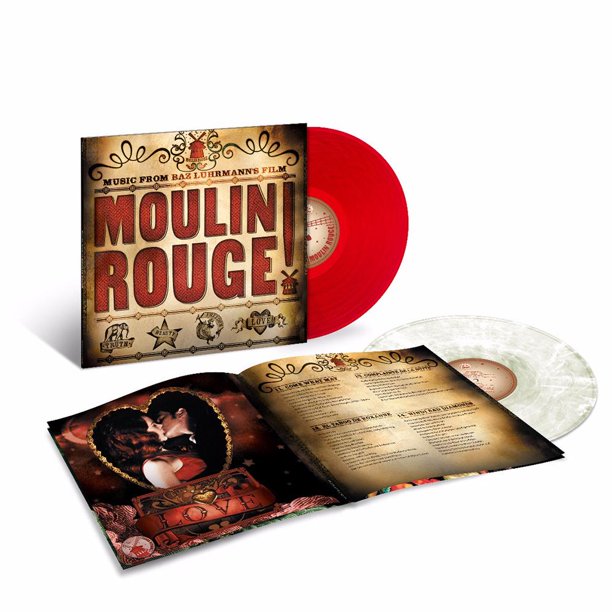 Moulin Rouge (Original Soundtrack) (Limited Edition, Red & Clear Vinyl) (2 Lp's) | Mint (M) Mint (M)