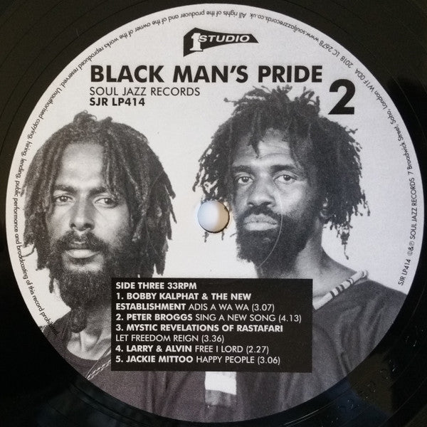 Black Man’s Pride 2 (Righteous Are The Sons And Daughters Of Jah) | Mint (M) Mint (M)