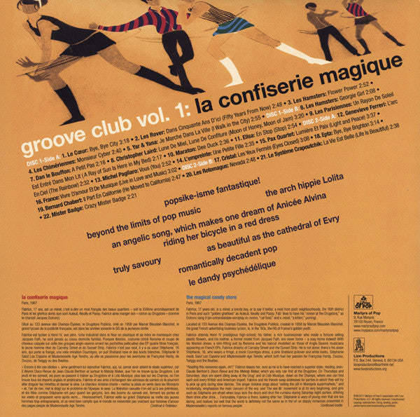Groove Club Vol. 1: La Confiserie Magique | Mint (M) Mint (M)