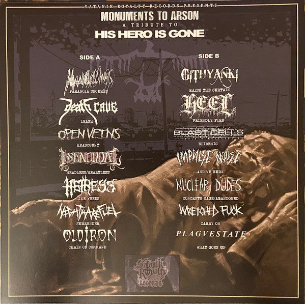 Monuments To Arson (A Tribute To His Hero Is Gone) | Mint (M) Mint (M)