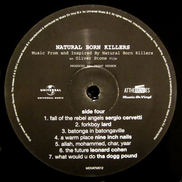 Natural Born Killers: A Soundtrack For An Oliver Stone Film | Mint (M) Mint (M)