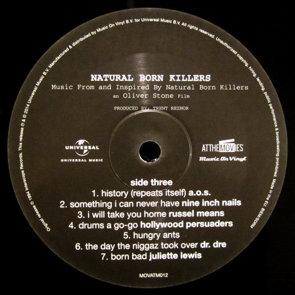 Natural Born Killers: A Soundtrack For An Oliver Stone Film | Mint (M) Mint (M)