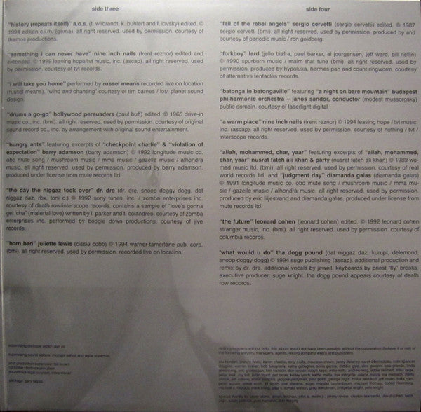 Natural Born Killers: A Soundtrack For An Oliver Stone Film | Mint (M) Mint (M)