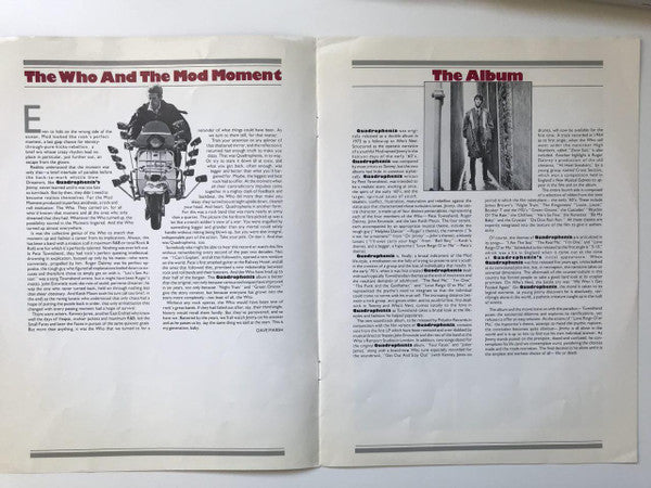 Quadrophenia | Near Mint (NM) Very Good Plus (VG+)