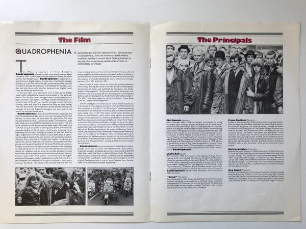 Quadrophenia | Near Mint (NM) Very Good Plus (VG+)