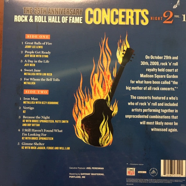 The 25th Anniversary Rock & Roll Hall Of Fame Concerts, Night 2, Vol. 1 | Mint (M) Mint (M)- X Vinyl Record