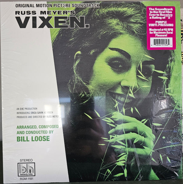 Russ Meyer's Vixen. Original Motion Picture Soundtrack | Mint (M) Mint (M)