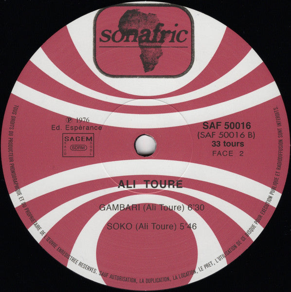 Ali Toure "Farka" (VINYL) | Mint (M) Mint (M)
