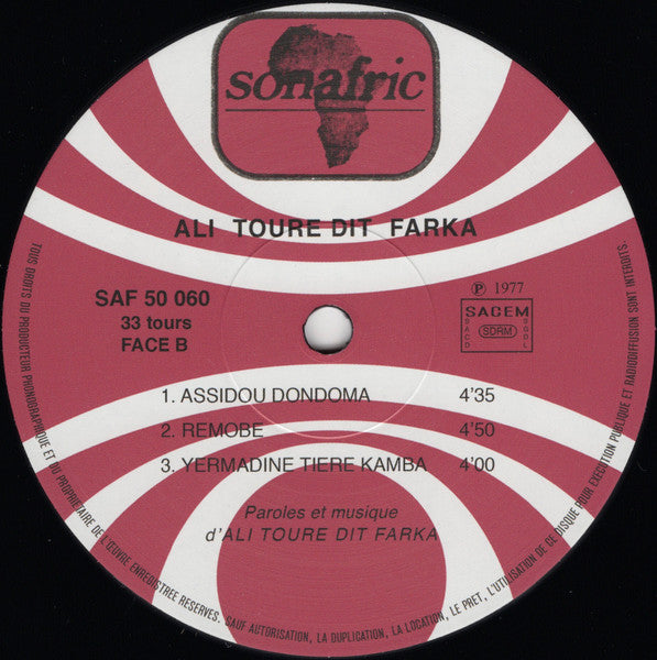 Ali Toure Farka (VINYL) | Mint (M) Mint (M)