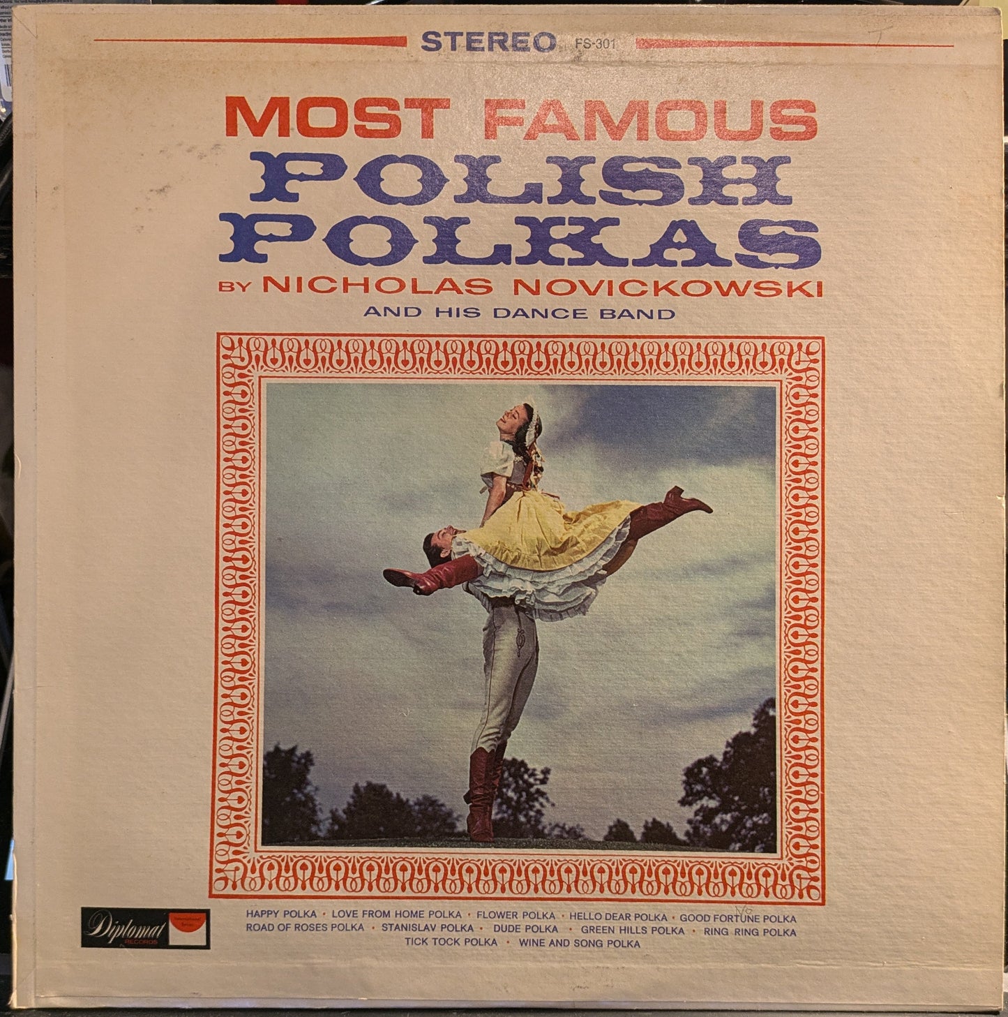 Most Famous Polish Polkas By Nicholas Novickowski And His Dance Band | Very Good Plus (VG+) Very Good Plus (VG+)