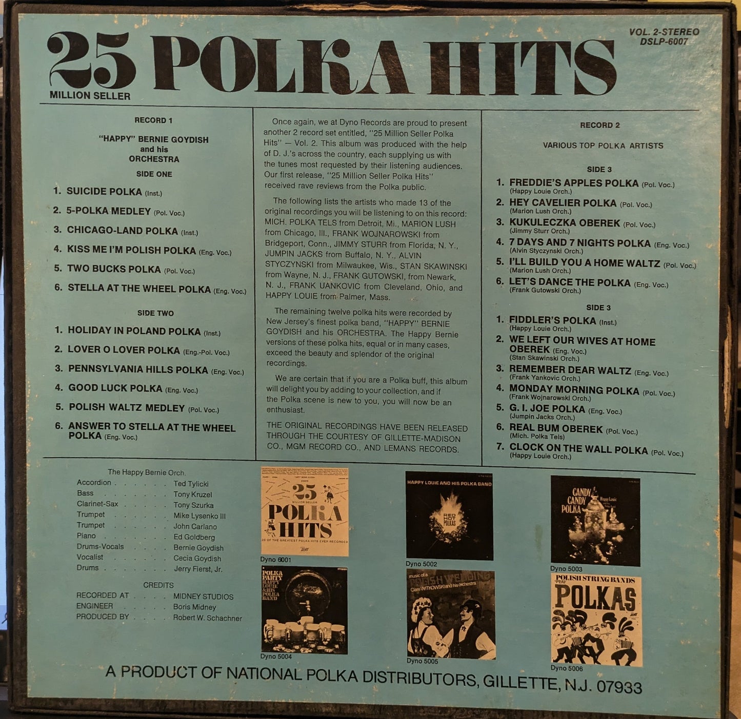 25 Million Seller Polka Hits Vol. 2 | Very Good Plus (VG+) Excellent (EX)